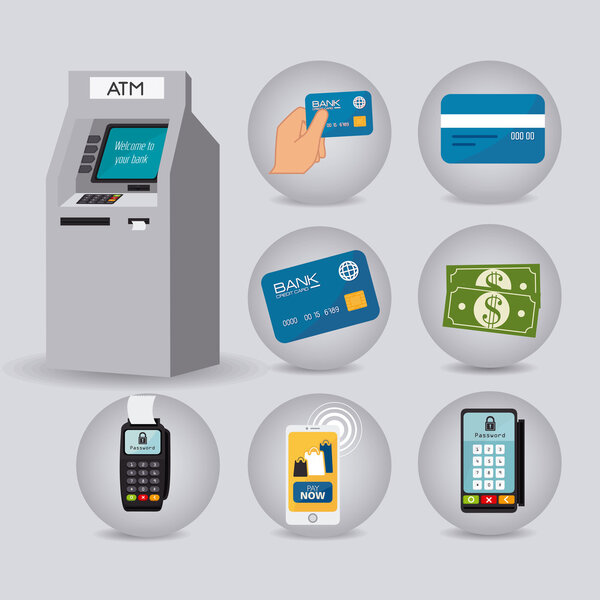 Payment design, vector illustration.