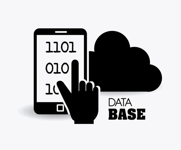 数据库设计、 矢量图. — 图库矢量图片