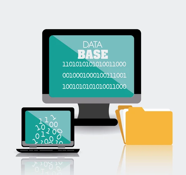 数据库设计、 矢量图. — 图库矢量图片