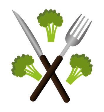 Gıda tasarım, vektör çizim.