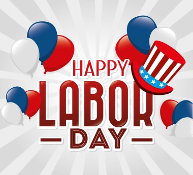 İşçi Bayramı kartları tasarımı, vektör çizim.