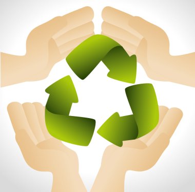 Enerji tasarım, vektör çizim.