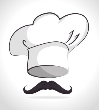 Restoran tasarımı, vektör çizim.