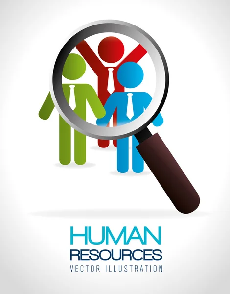 Human resources, vector illustration. — Stock Vector