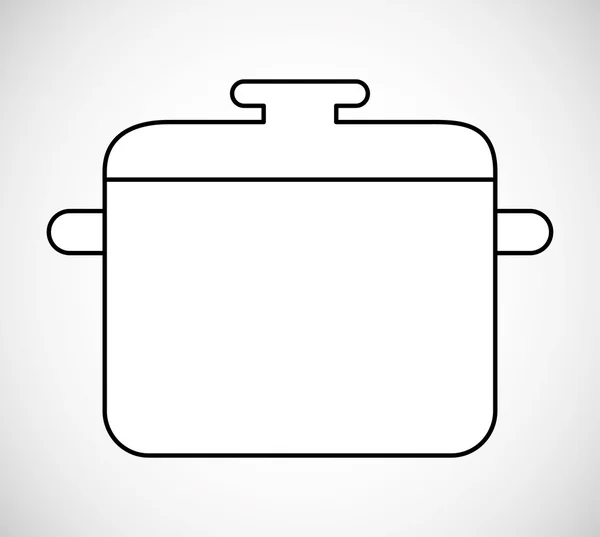 Icono de cocina — Vector de stock