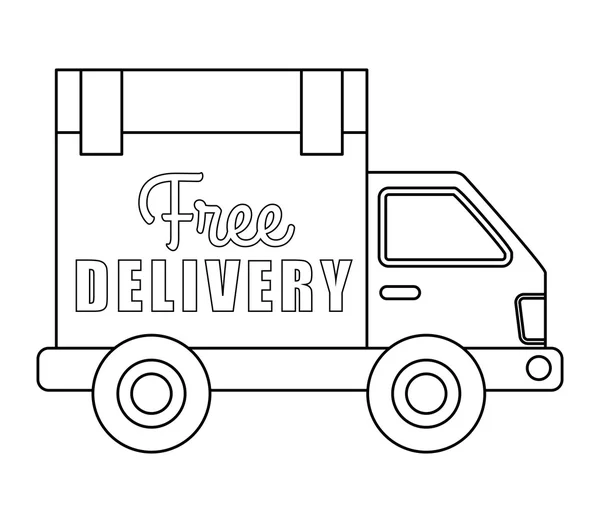 Delivery concept — Stock Vector