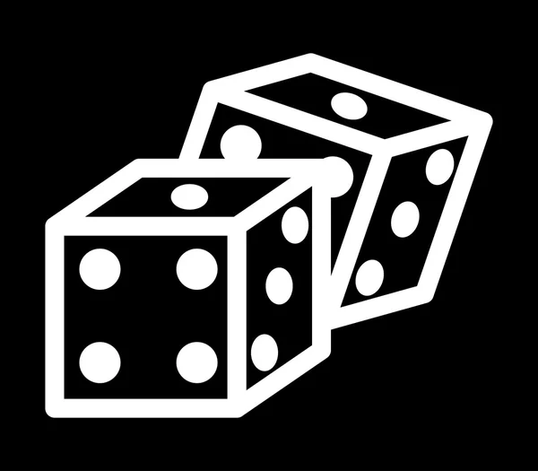 Εικονίδιο του καζίνο — Διανυσματικό Αρχείο
