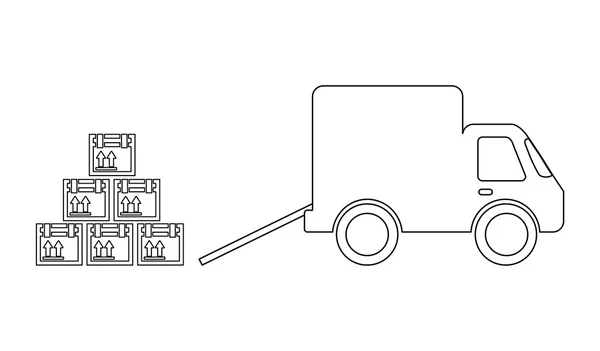 Delivery concept Royalty Free Stock Illustrations