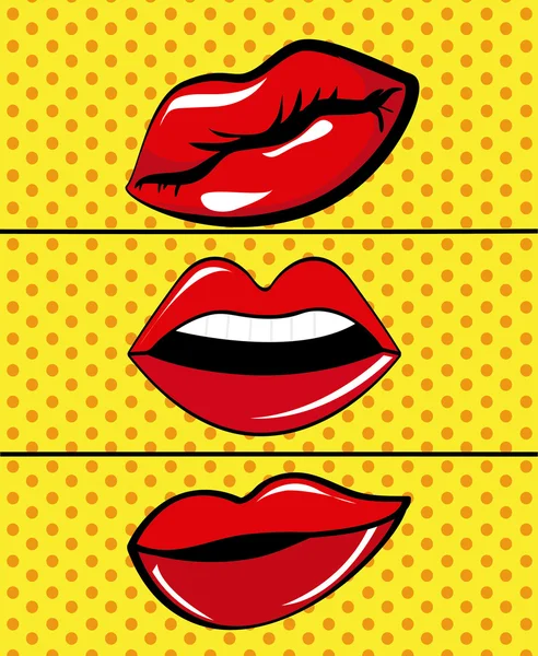 Pop art ontwerp. — Stockvector