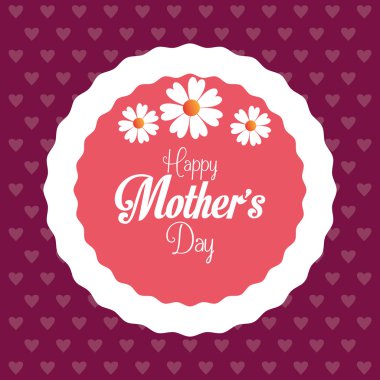 mutlu anneler günü kartları tasarımı.