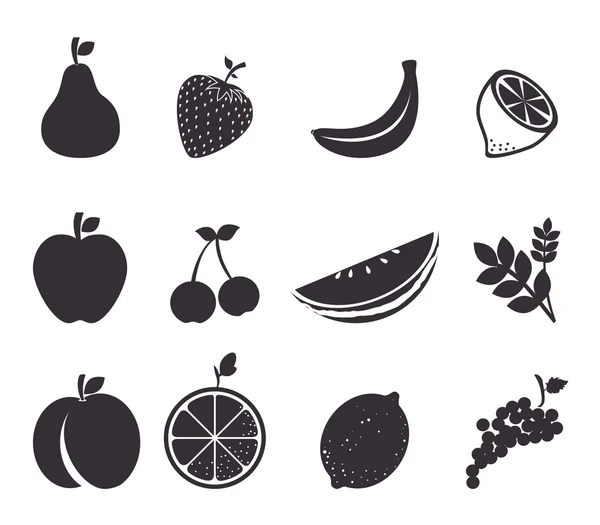 Diseño de alimentos . — Vector de stock