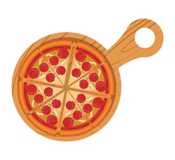 Pizza ontwerp. — Stockvector