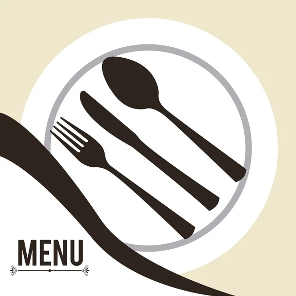 Menu restauracji — Wektor stockowy