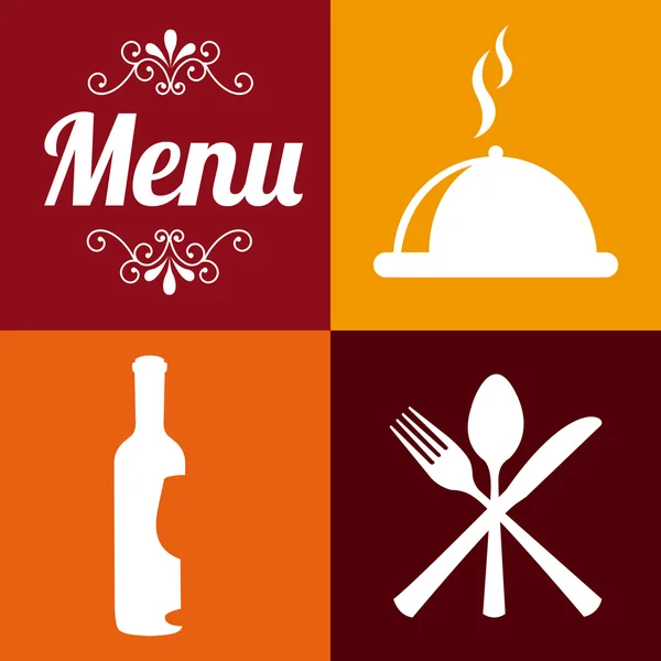 Menu restauracji — Wektor stockowy