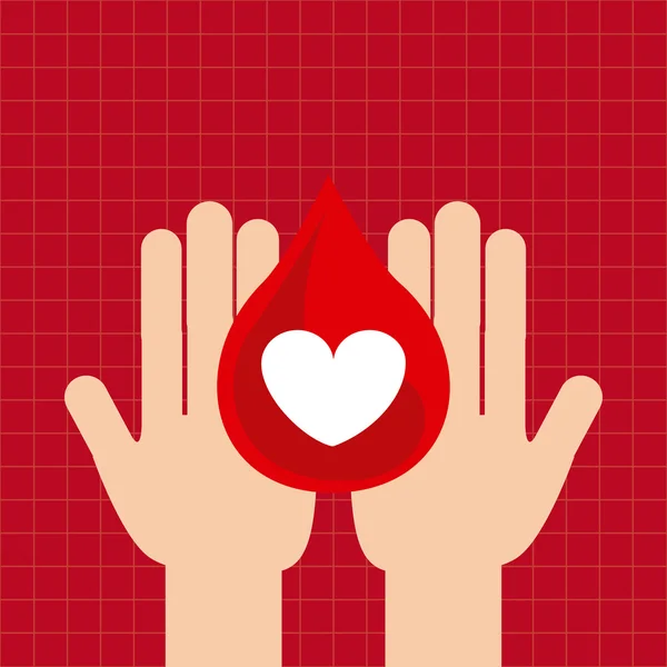 Darovat krev — Stockový vektor