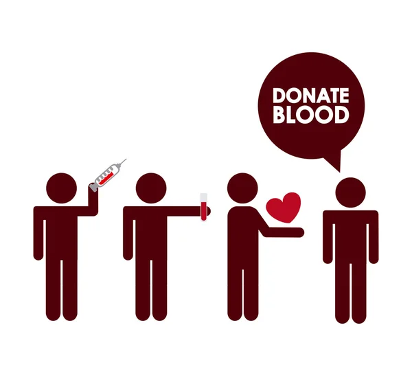 献血 — 图库矢量图片