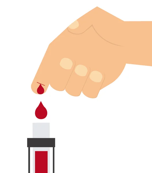Здавати кров — стоковий вектор
