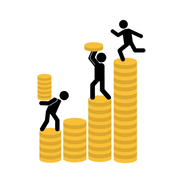 Concepto de dinero — Archivo Imágenes Vectoriales