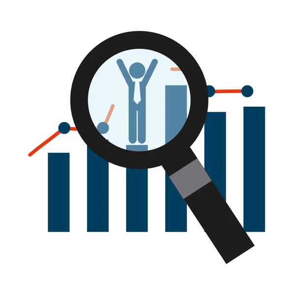 Infográfico de negócios — Vetor de Stock