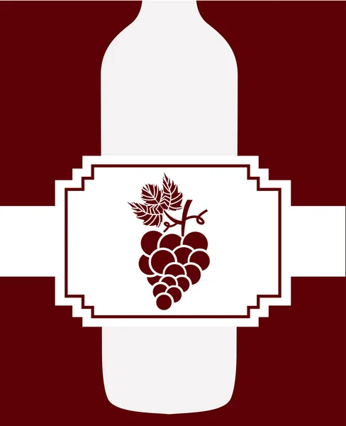 Concept de vin — Image vectorielle