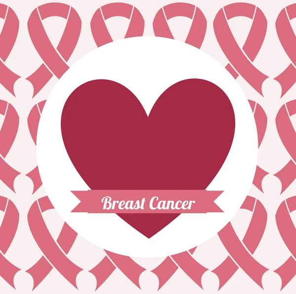 Rak piersi — Wektor stockowy