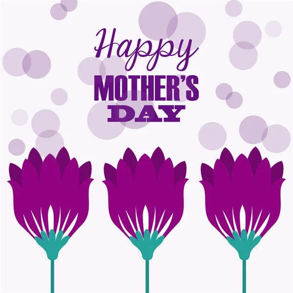 Happy mothers day — Stock Vector