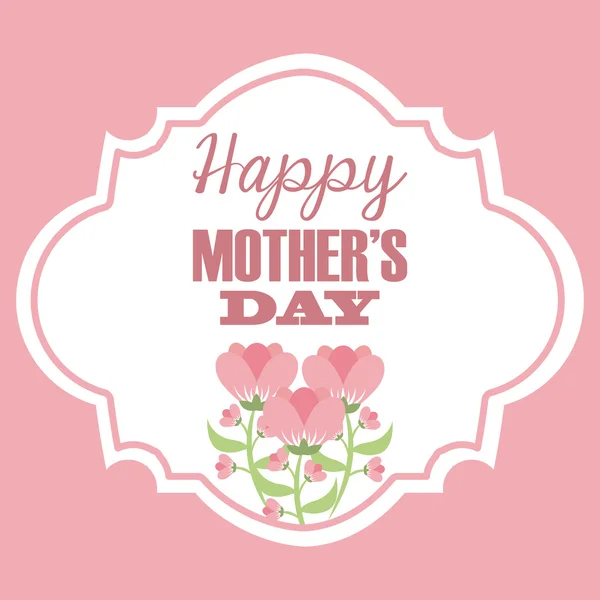 Happy mothers day — Stock Vector