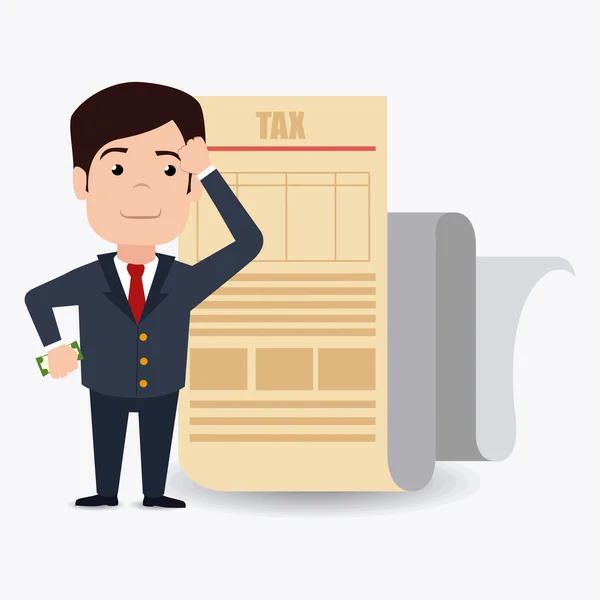 Taxes design. — Stock Vector