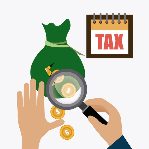 Taxes design. — Stock Vector