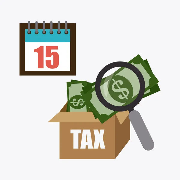 Taxes design. — Stock Vector