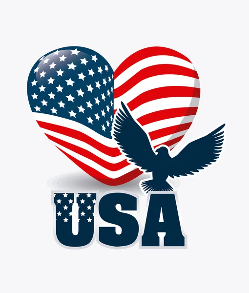 USA ontwerp. — Stockvector