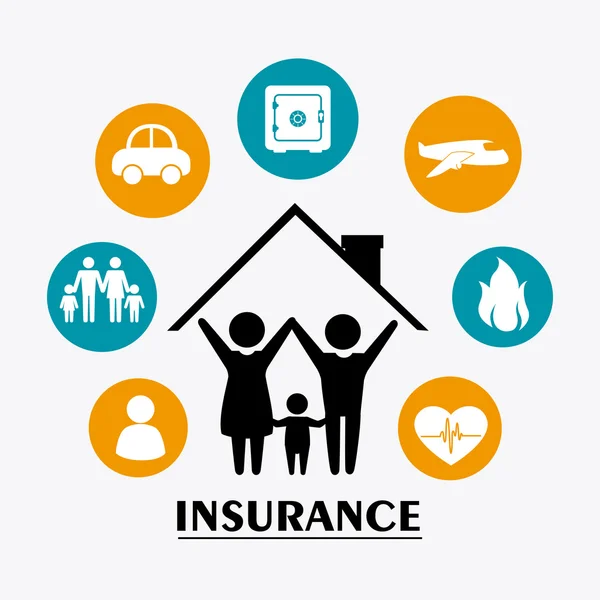 Insurance design Stock Vector Image by ©yupiramos 48582993