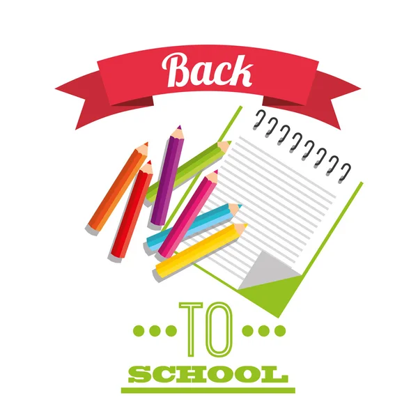 Back to school — Stock Vector