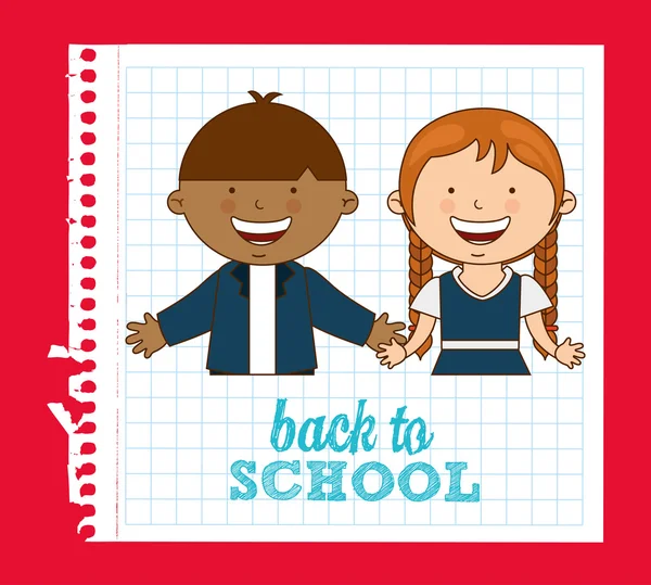 Back to school — Stock Vector