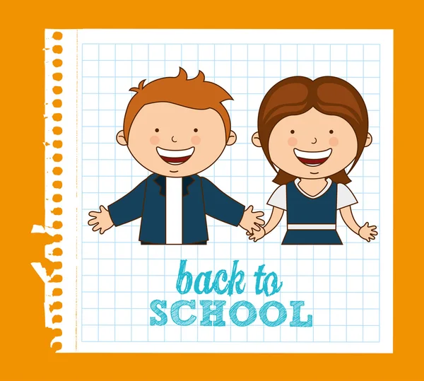 Back to school — Stock Vector