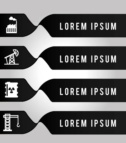 Ropa infografika — Stockový vektor