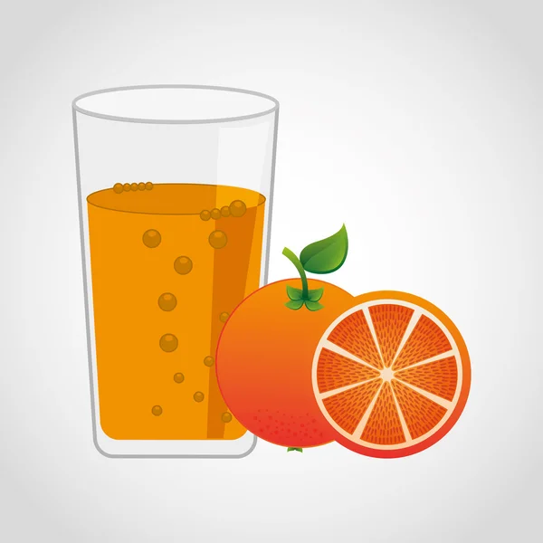 Zumo de fruta — Vector de stock