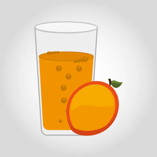 Zumo de fruta — Vector de stock