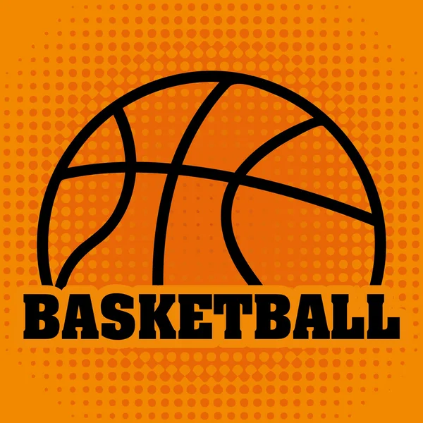 Championnat de basket-ball — Image vectorielle