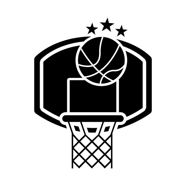 Чемпіонат з баскетболу — стоковий вектор