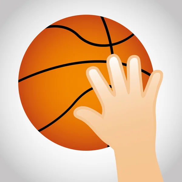 Campeonato de baloncesto — Vector de stock