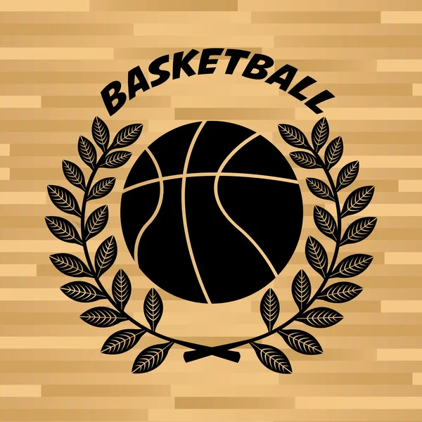 Campeonato de baloncesto — Archivo Imágenes Vectoriales