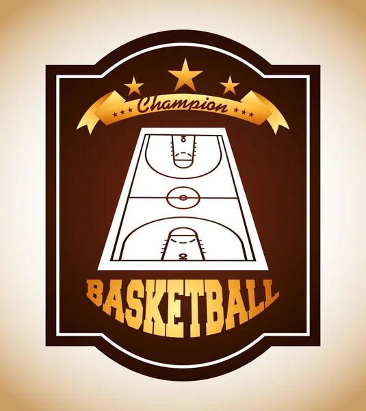 Basketball-Meisterschaft — Stockvektor