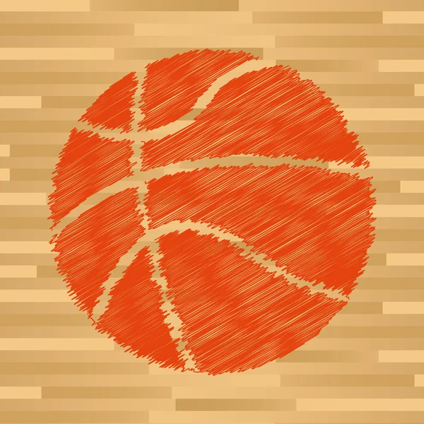 Basketbal kampioenschap — Stockvector