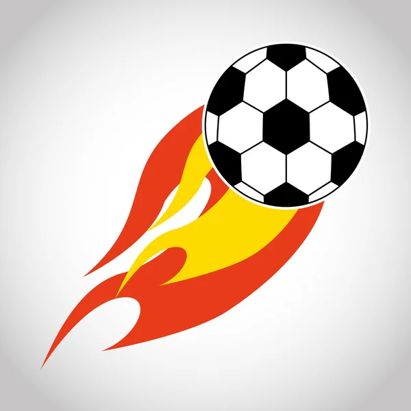 Soccer sport — Stock Vector