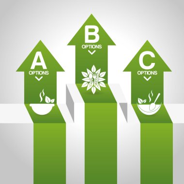 sağlıklı gıda infographics 