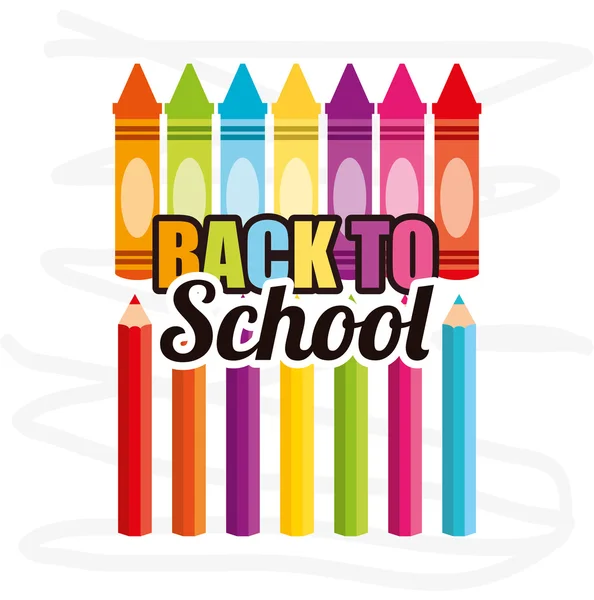 Back to school design — Stock Vector