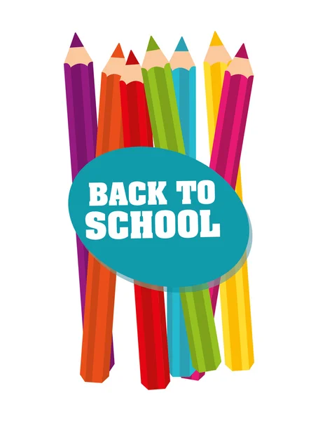 Back to school design — Stock Vector