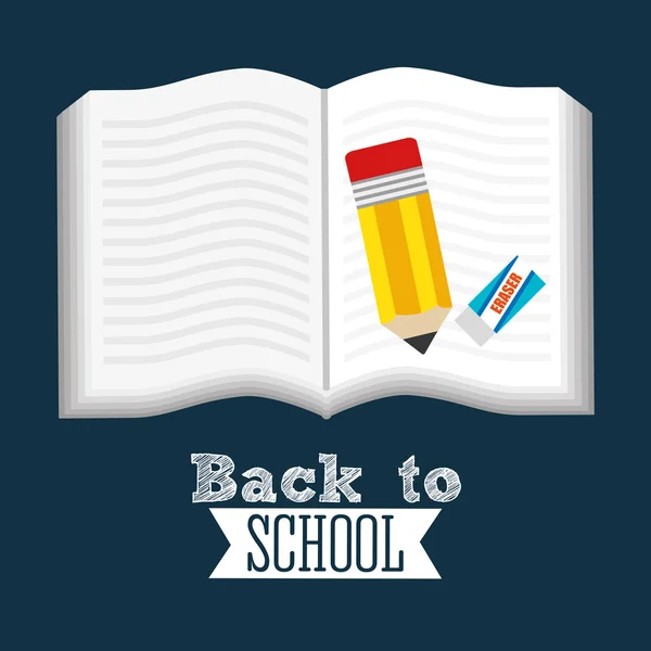 Back to school design — Stock Vector