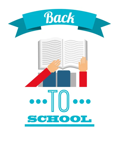 Back to school design — Stock Vector